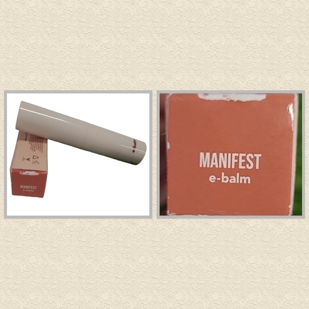 PERSONA Cosmetics E Balm Sheer Red Tinted Lip Balm in Manifest Moisturizing NEW